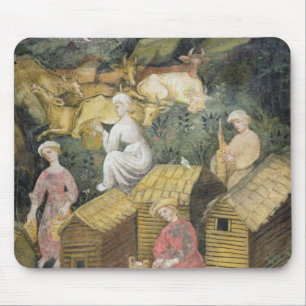 Mountain pastures mouse pad