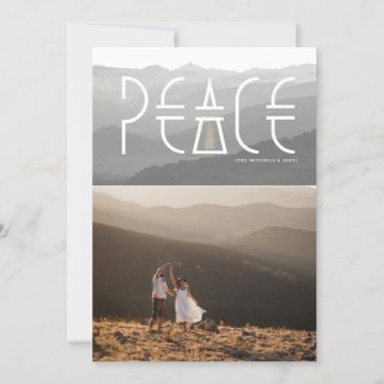 Mountain Peace | Holiday Photo by RedefinedDesigns at Zazzle