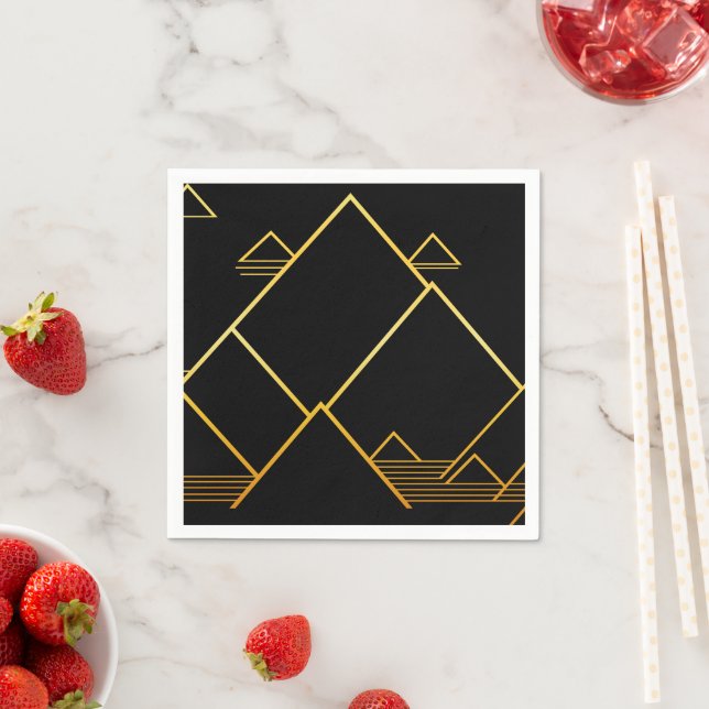 Mountain Peak Minimalism Napkins (Insitu)
