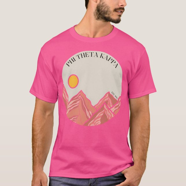 Mountain Phi Theta Kappa Active T-Shirt (Front)