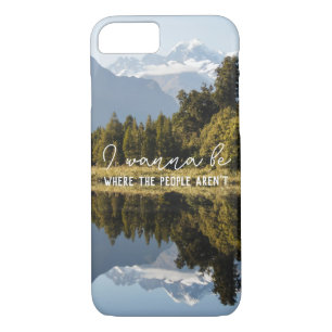 Mountain Photography Gift with Funny Quote iPhone 8/7 Case