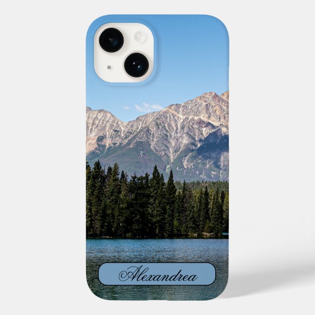 Mountain Photography, Pyramid Mountain Case-Mate iPhone Case (Back)