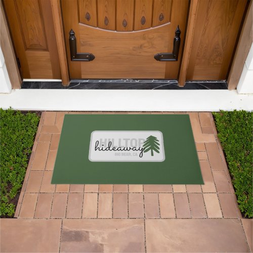 Mountain Pine Cabin Vacation Rental _ Door Mat