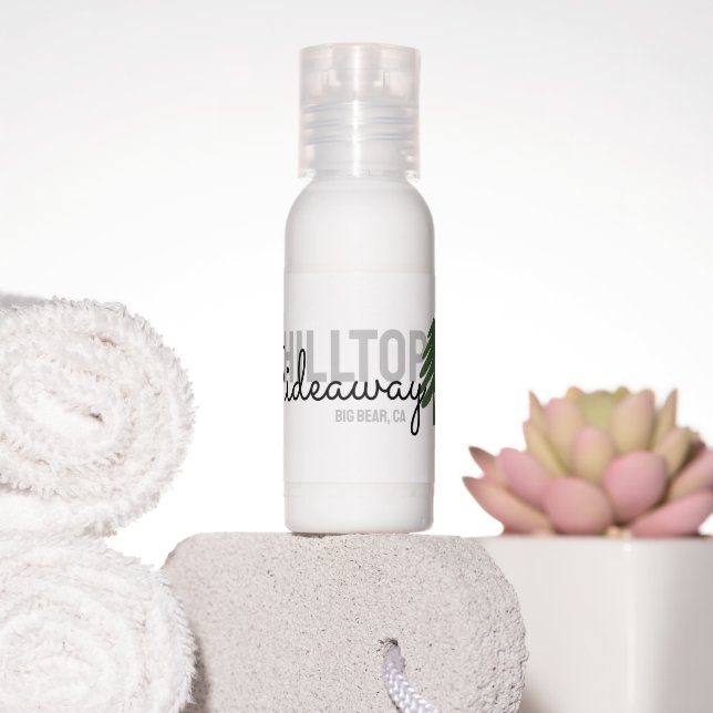 Mountain Pine Cabin Vacation Rental - Travel Hand Lotion (Insitu)