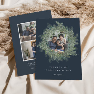 Mountain Pine Holiday Photo Card