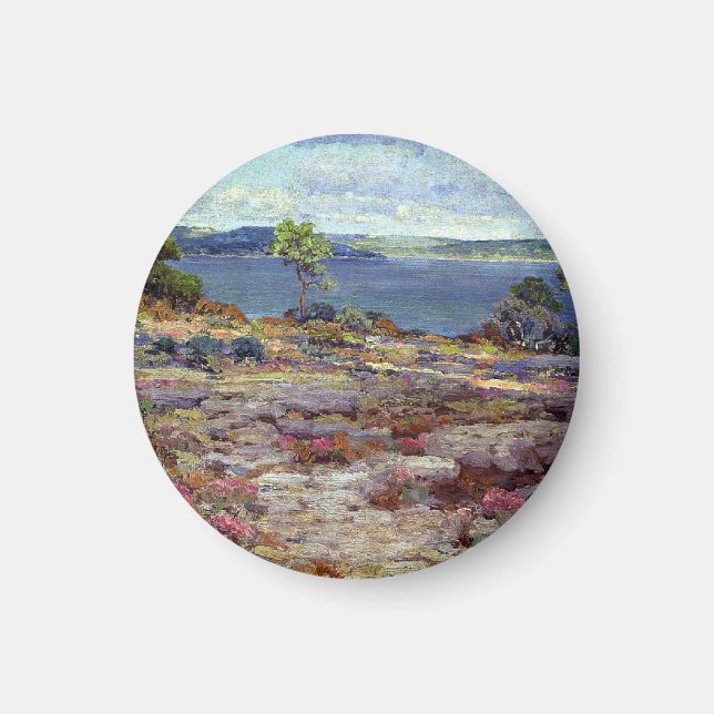 Mountain Pinks in Bloom,  Magnet (Front)