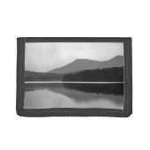 Mountain Pond Black and Gray Wallet (Front)