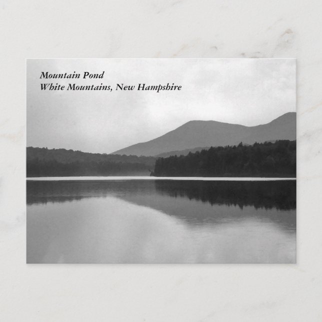 Mountain Pond Postcard (Front)