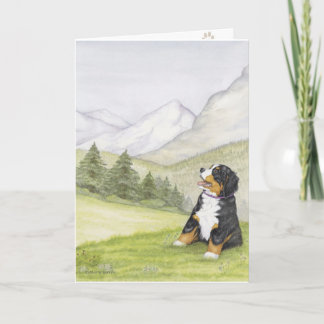 Mountain Pup Card