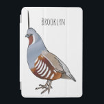 Mountain quail bird cartoon illustration  iPad mini cover<br><div class="desc">Mountain quail bird cartoon illustration</div>