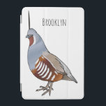 Mountain quail bird cartoon illustration  iPad mini cover<br><div class="desc">Mountain quail bird cartoon illustration</div>