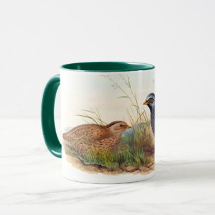 Mountain Quail- Bird, Mug