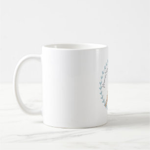 Mountain Quail bird species animal logo Coffee Mug
