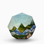 Mountain Range Acrylic Award<br><div class="desc">Mountain Range by Amanda Royale. Adventure: nature,  rock climbing,  hiking and biking,  running,  the love of mud and outdoor sports,  mountains,  big sky,  inspiration,  and getting away from it all.</div>