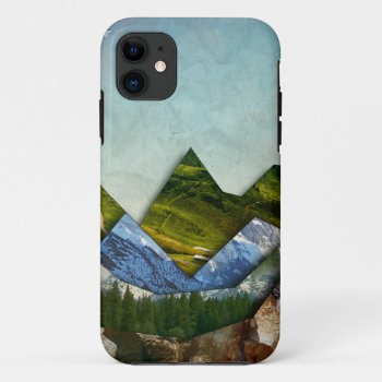 Mountain Range Iphone 11 Case by AmandaRoyale at Zazzle