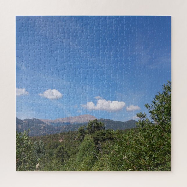 Mountain Range Clouds Jigsaw Puzzle (Vertical)