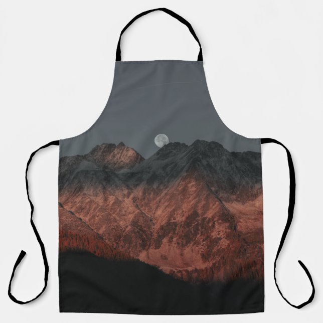 MOUNTAIN RANGE DURING DUSK APRON (Front)