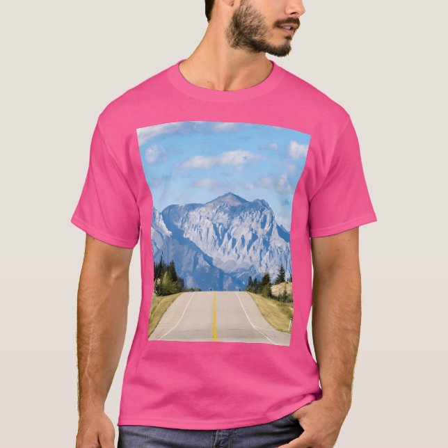 Mountain Range Graphic T-Shirt (Front)
