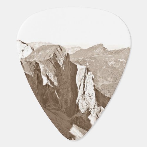 Mountain Range Guitar Pick