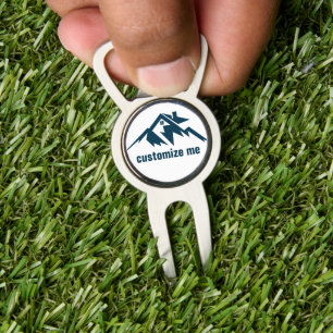 Mountain Real Estate Company Custom Realtor Divot Tool