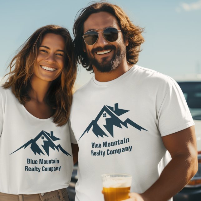 Mountain Real Estate Company Custom Realtor T-Shirt (Creator Uploaded)