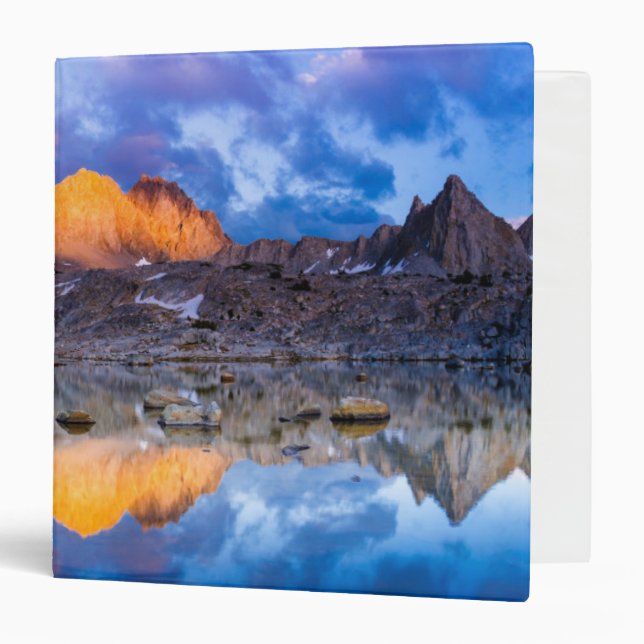 Mountain reflection, California Binder (Front/Inside)