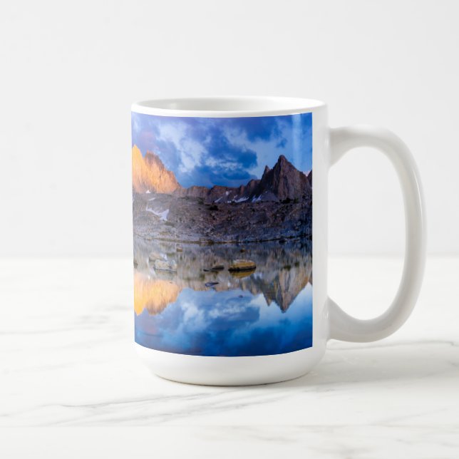 Mountain reflection, California Coffee Mug (Right)