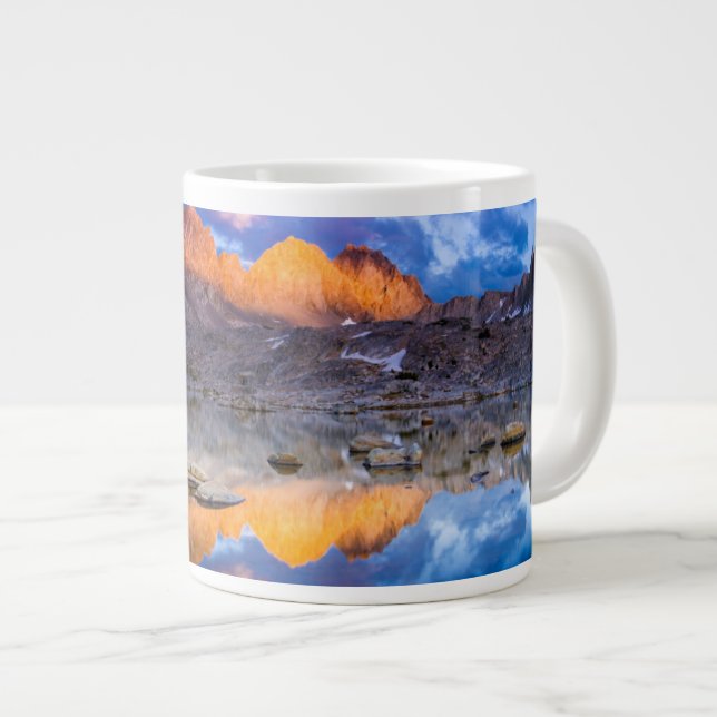 Mountain reflection, California Giant Coffee Mug (Front Right)