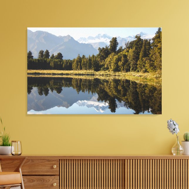 Mountain Reflection Photo Home Decor (Insitu(LivingRoom))