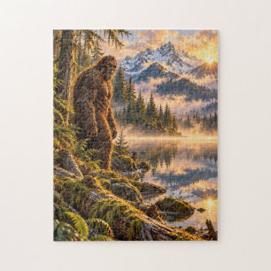 Mountain Reflections Bigfoot Puzzle