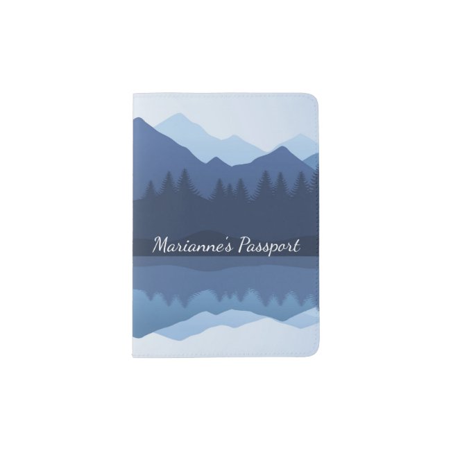 Mountain Reflections Passport Cover