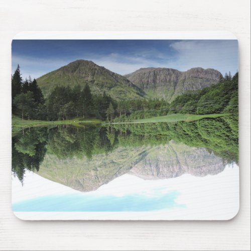Mountain reflector mouse pad
