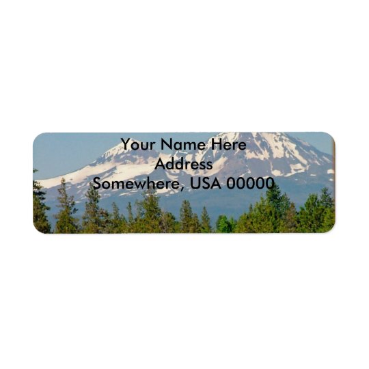Mountain Return Address Labels