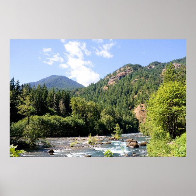 Mountain River Print (Front)