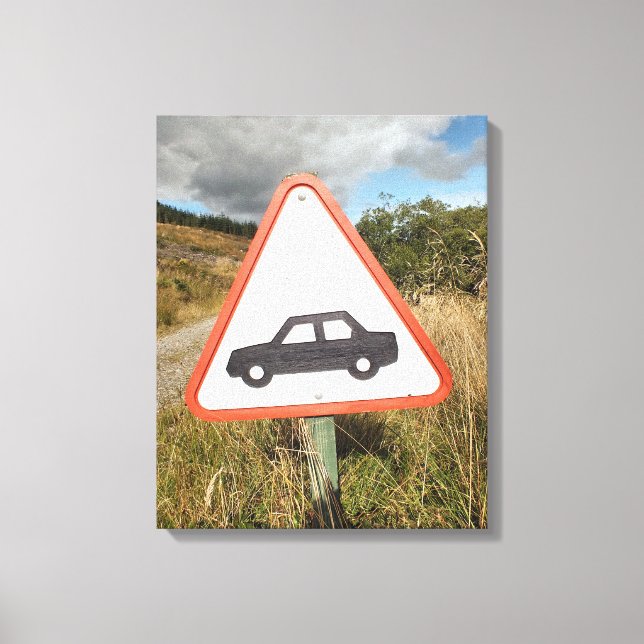 MOUNTAIN ROAD CANVAS PRINT (Front)