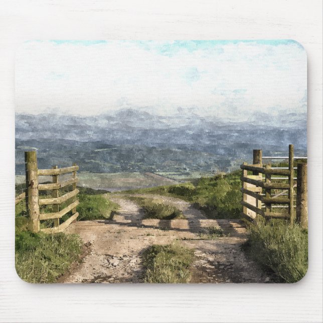 MOUNTAIN ROAD MOUSE PAD (Front)