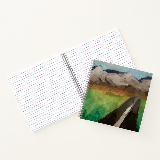 Mountain Road Notebook (Inside)