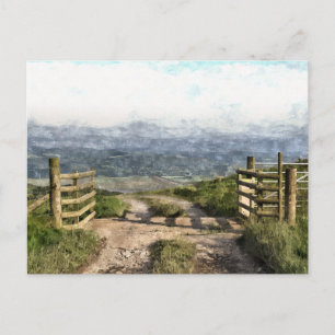 MOUNTAIN ROAD POSTCARD