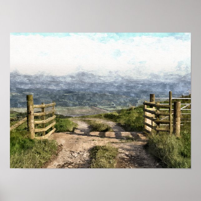 MOUNTAIN ROAD POSTER (Front)