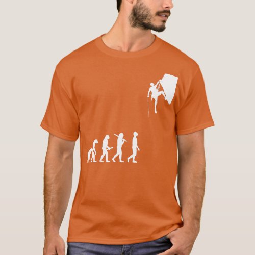 Mountain Rock Climber Boulder Outfit Mountains Cli T_Shirt
