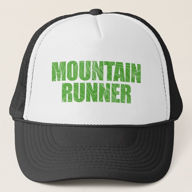 Mountain Runner Trucker Hat (Front)