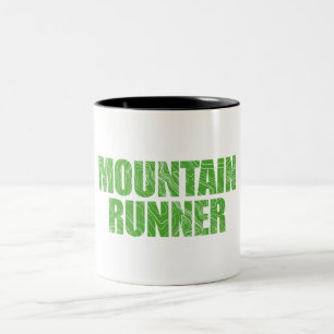Mountain Runner Two-Tone Coffee Mug