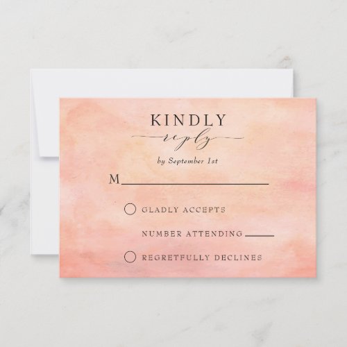 Mountain Rustic Sunset Watercolor RSVP Card - When it comes to wedding stationery woodland styles kick off the theme for a magical evening or an entire wedding weekend in the mountains Set the tone of your rustic wedding with this mountain-inspired design featuring a watercolor sunset mountain scene background with pine trees