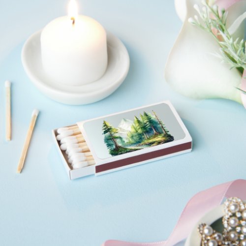 Mountain Scene Matchboxes