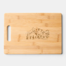 Mountain Scenes with Evergreen Forest