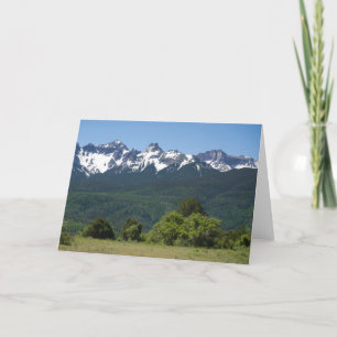 Mountain Scenic Blank Notecard