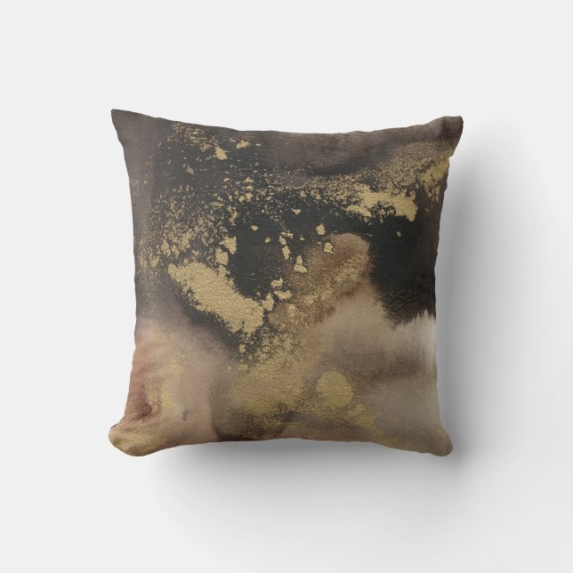Mountain Seasons Throw Pillow (Front)