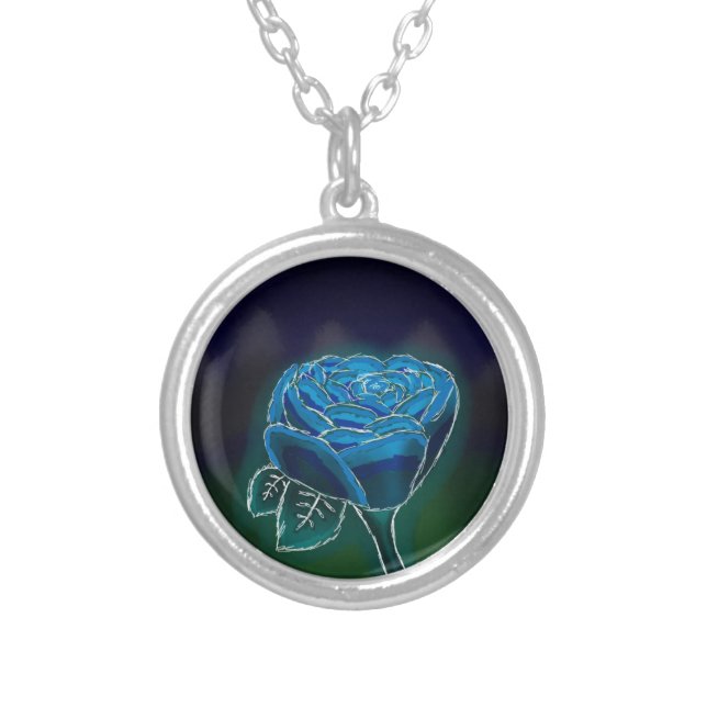 Mountain Shadow Blossom Necklace (Front)