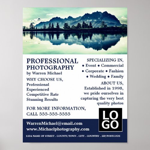 Mountain Shot Photography Photographer Hire Poster
