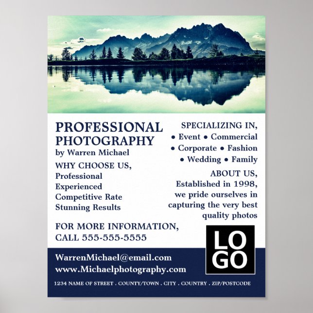 Mountain Shot, Photography, Photographer Hire Poster (Front)